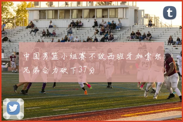 中国男篮小组赛不敌西班牙加索尔兄弟合力砍下37分